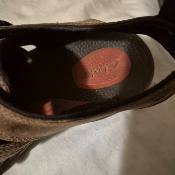 Clarks Walkford Fish Tumbled Leather Sandals - 8.5 main image 4